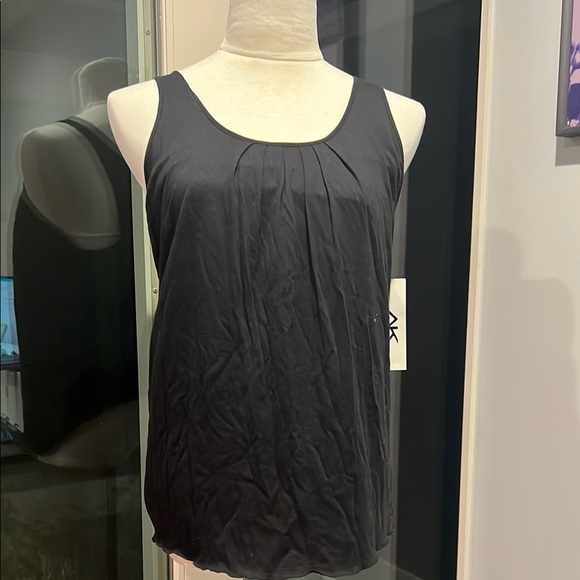 Anne Klein Sport Black Tank Top - Picture 1 of 7
